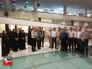 بازدید فرهنگیان از نمایشگاه کتاب تهران و موزه ملی دفاع مقدس