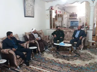دیدار با رزمنده و بسیجی پیشکسوت