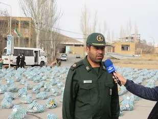 دهمین مرحله رزمایش مواسات و همدلی در فیروزکوه برگزار شد