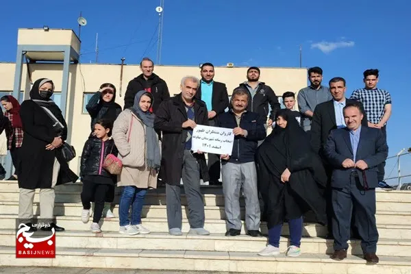 کاروان منتظران ظهور اصحاب رسانه نهاوند به مشهد مقدس اعزام شدند