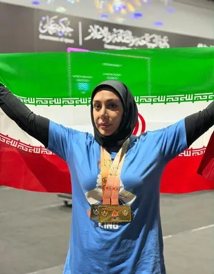 درخشش بانوی خوزستانی در مچ&zwnj;اندازی کاپ آسیای امارات