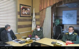 نشست قرارگاه پدافند زیستی سپاه ناحیه دامغان برگزار شد