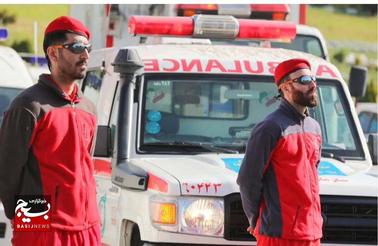 آماده باش امدادگران جمعیت هلال احمر خوزستان