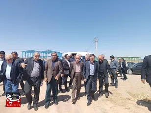 نماینده رئیس‌جمهور از ظرفیت‌های بندر خشک در شهرک خادم‌الرضا بازدید کرد