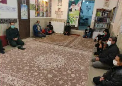 جلسه روشنگری در پایگاه بسیج مقداد روستای کهرت