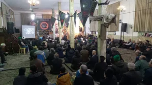 مراسم بزرگداشت سالگرد شهادت سردار سلیمانی در بسطام+ تصاویر