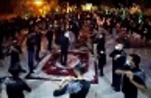 برگزاری مراسم شب عاشورا در خاش