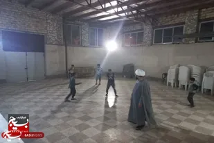 ویژه برنامه مسجدمحوری در روستای لاسجرد در سرخه برگزار شد