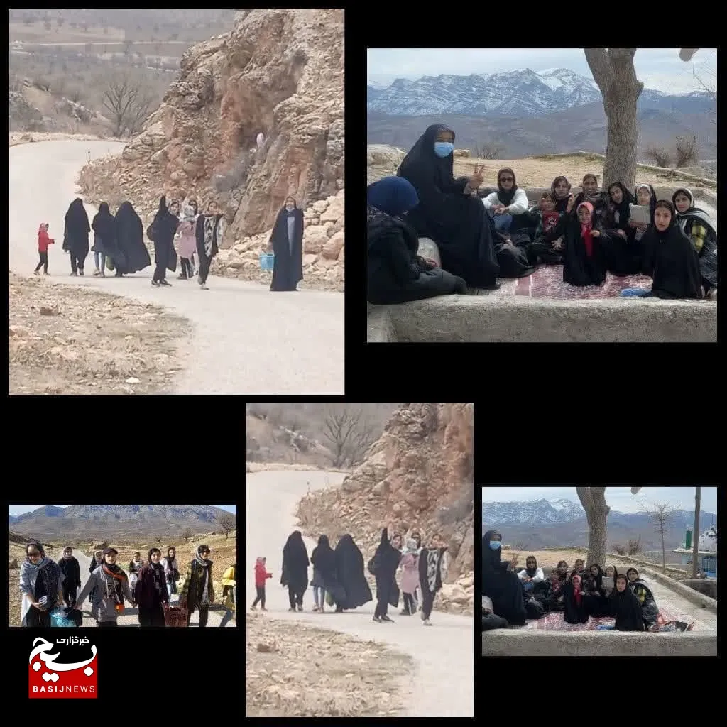اردوی تربیتی در روستای امام آباد