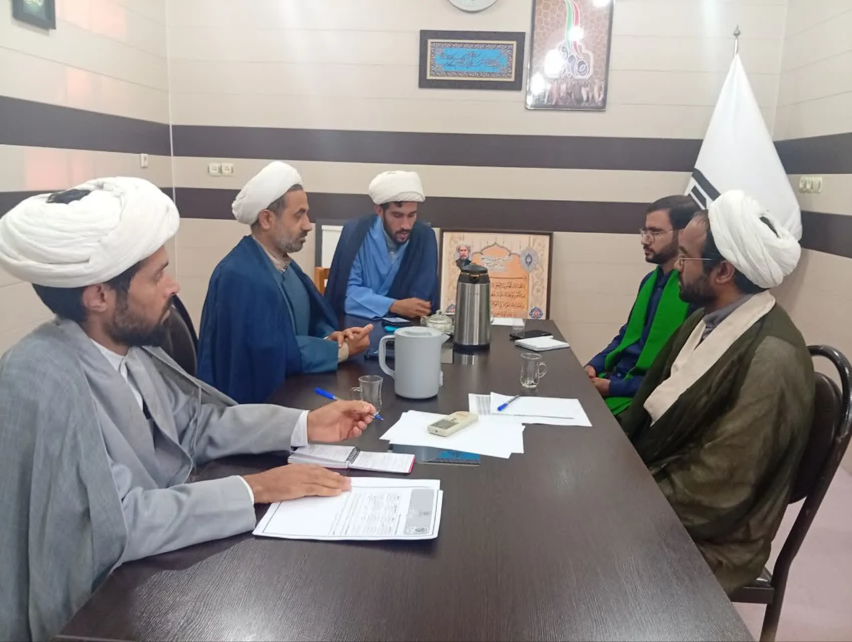 برگزاری جلسه کارگروه طلاب کنگره ملی سرداران، امیران و شهدای شهرستان تنگستان