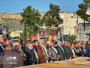 ایلام غرق در حزن و ماتم شهید جمهور