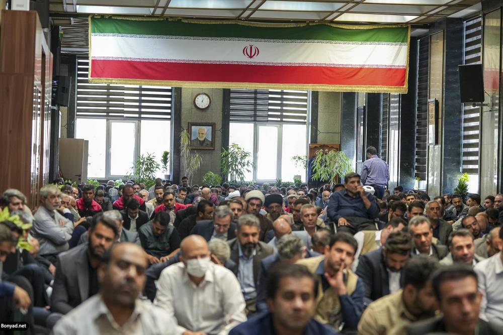 مراسم گرامیداشت هفته دفاع مقدس در بنیاد مستضعفان مراسم گرامیداشت هفته دفاع مقدس در بنیاد مستضعفان