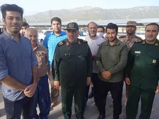 بازدید دانشجویان دانشگاه های کهگیلویه و بویراحمد از جنگ افزارهای تیپ ۴۸ فتح