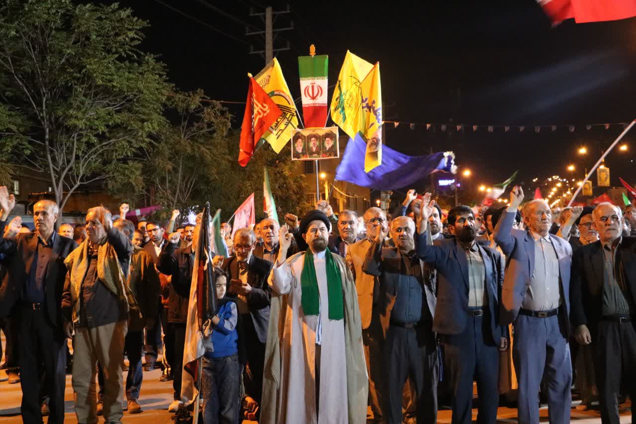 حضور حقوق‌دانان بسیجی در اجتماع مردمی یاسوج