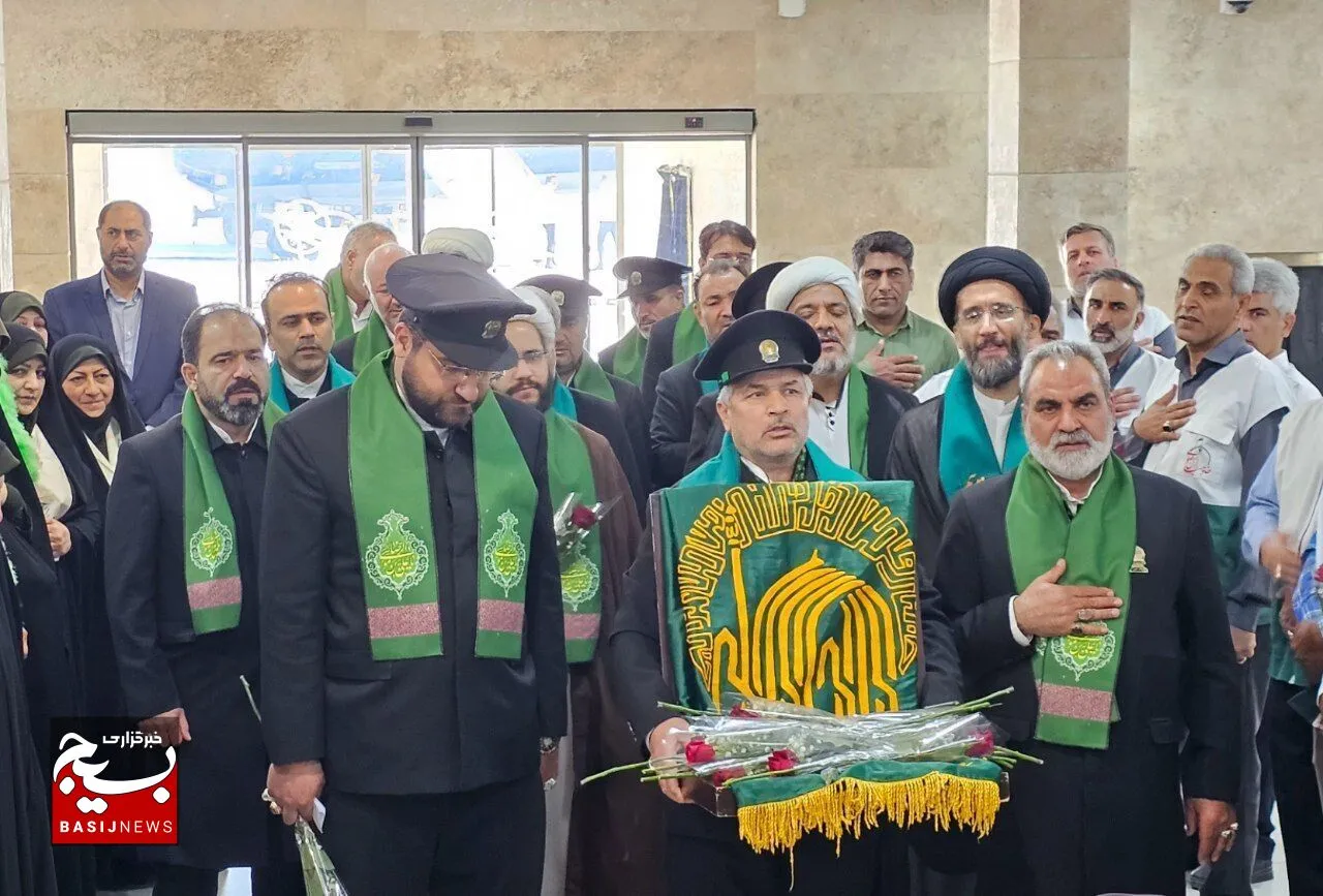 خادمان حرم امام رضا (ع) وارد استان خوزستان شدند