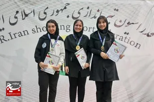 تیرانداز دامغانی بر سکوی قهرمانی تپانچه نوجوانان کشور ایستاد