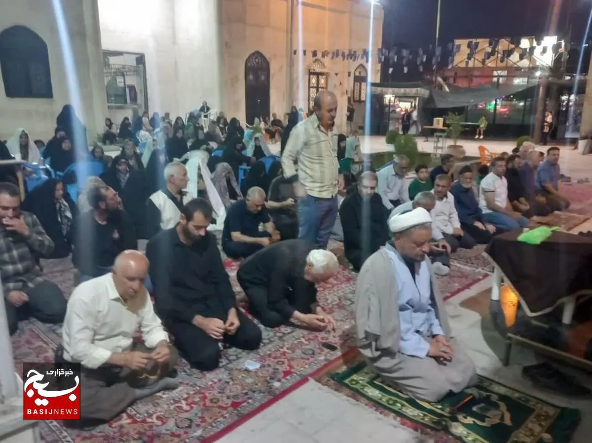 آیین سوگواری دهه دوم ماه صفر در امامزادگان شهرکرد