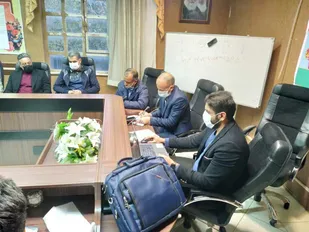 برگزاری نشست هماهنگی برگزاری المپیاد بزرگ ورزشی بسیج شاهرود
