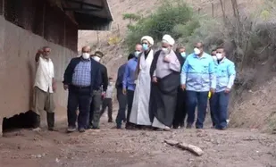 حضور روحانیت انقلابی در بین گروه های جهادی در سیل الموت