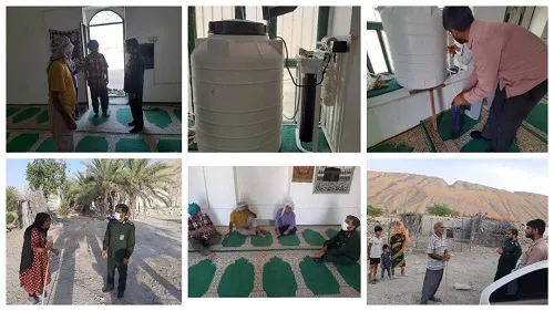افتتاح پروژه آبرسانی و آب شیرین کن روستای چاری بندرخمیر