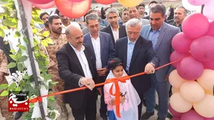 افتتاح چند طرح ورزشی و آموزشی در صالح آباد