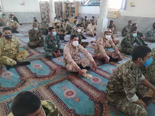 برگزاری نشست بصیرتی حوزه مقامت امام خمینی در منوجان