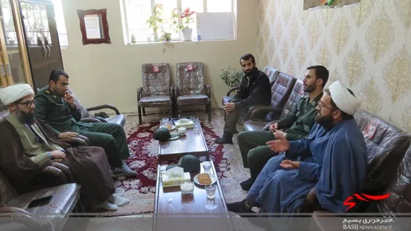حضور مجموعه نمایندگی ولی فقیه در سپاه خوانسار در اداره تبلیغات اسلامی