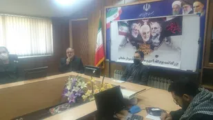 برگزاری مراسم بزرگداشت سردار شهید سلیمانی و یارانش در ادارات شاهرود