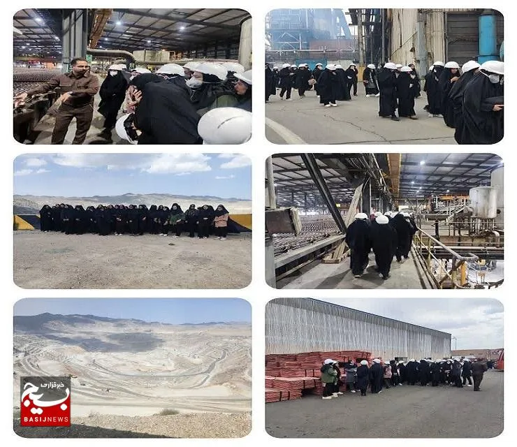 برگزاری اردوی راهیان پیشرفت دانشجویی در مجتمع مس سرچشمه