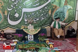 برگزاری جشن میلاد کریم اهل بیت (ع) به همراه گلریزان طلا به همت پایگاه شهید شهبازبیگیان همدان