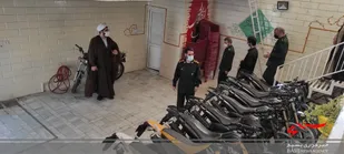بازدید معاون هماهنگ کننده سپاه قم از حوزه بسیج شهید شیرازی