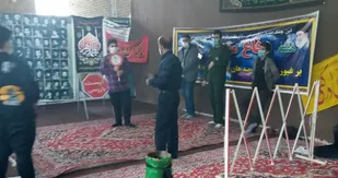 کلاس آموزشی ایست و بازرسی پایگاه بسیج کربلا برگزار شد