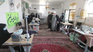 افتتاح کارگاه خیاطی در روستای شاهم آباد انار