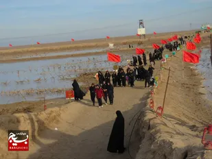 گزارش تصویری اجتماع ۵ هزار نفری دختران راهیان نور در یادمان شلمچه