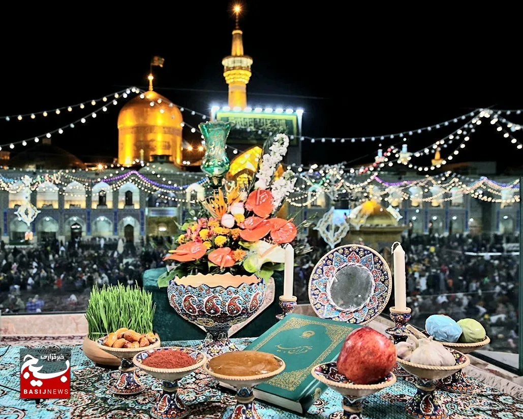 بهار در بهار، در بهارستان دلگشای رضوی/از بزرگترین اجتماع نوروزی تا ضیافت افطاری و خدمت‌ عاشقانه خادمان به زائران+ فیلم و تصاویر