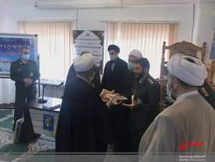 برگزاری مراسم تکریم و معارفه مسئول دفتر نمایندگی ولی فقیه سپاه گلوگاه&nbsp;