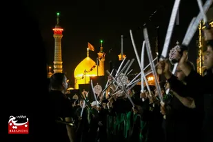 مراسم سنتی مشق شمشیر در قم