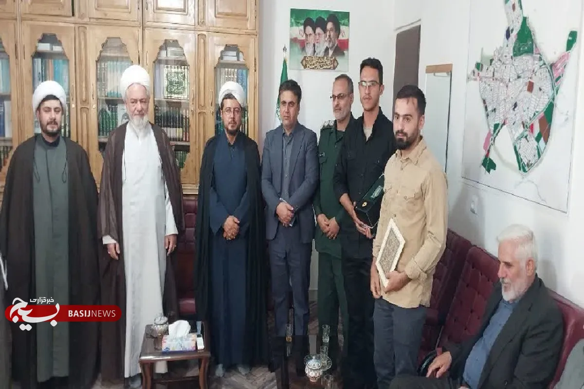 آیین سنگرسپاری بسیج ورزشکاران اسدآباد برگزار شد
