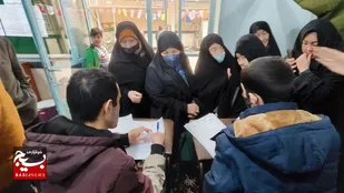 اجرای طرح خدمات جهادی سلامت در مسجد باب الحوائج باقرشهر