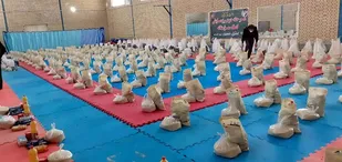 کمک یک میلیارد تومانی خیرین شهرستان البرز در رزمایش کمک مومنانه