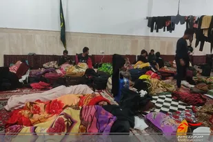 اسکان ۹۰ نفر از زائرین پیاده عراقی به همت بسیجیان روستا لاسجرد