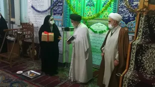 جشن میلاد حضرت علی(ع) در پایگاه بسیج زینب کبری(س) سمنان+ عکس