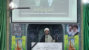 در برابر جنایت صهیونیستها، باید همگام با رهبری و در مسیر ولایت حرکت کرد