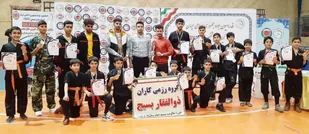 کسب مقام سومی مسابقات کشوری جودو توسط بسیجیان شهر فرادنبه