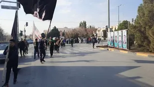 برپایی موکب پذیرایی به مناسبت ایام شهادت حضرت زهرا(سلام الله علیها) وسالگردشهادت حاج قاسم سلیمانی