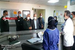 تقدیر سردار فرجی از کادر درمان شهرستان ملایر