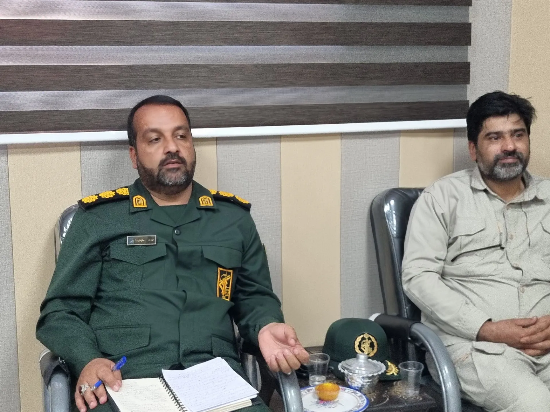 سرهنگ فرزاد حکیم نیا 
