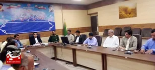 برگزاری جلسه شورای اداری تفتان با حضور فرماندار جدید