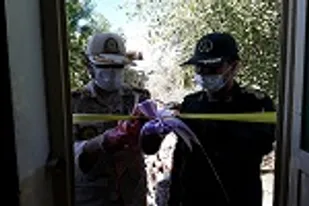 پایگاه مقاومت بسیج شهید عالی در پالاس راسک افتتاح شد