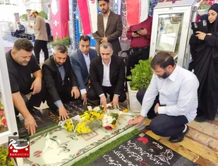 ادای احترام مدیران ورزش کشور به مقام شامخ شهدای کرمان و گرامیداشت یاد سردار سپهبد شهید حاج قاسم سلیمانی